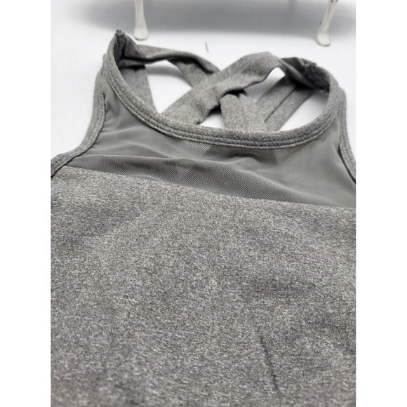 NWT Bodybuilding.com Gray Workout Bra - Picture 3 of 10